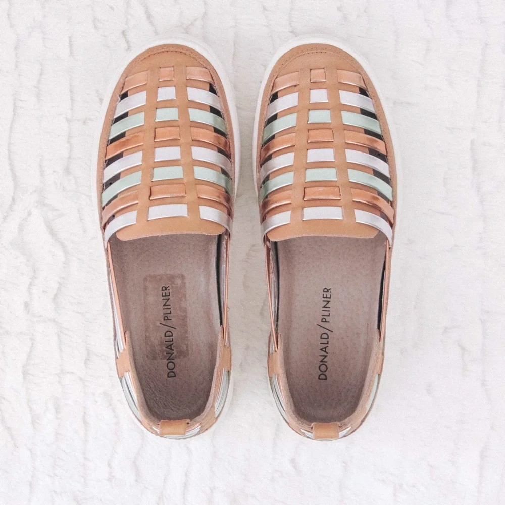 Donald J. Pliner Cierra Huarache Platform Sneakers